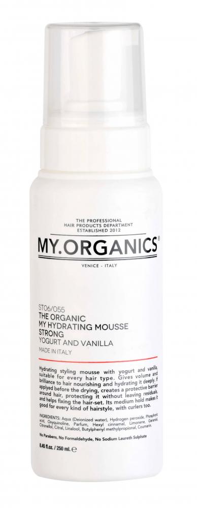 The Organic Hydrating Mousse Strong 250ml